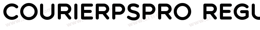 CourierPSPro Regular字体转换